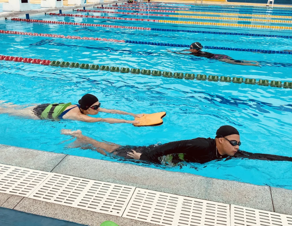 Natación para principiantes adultos
